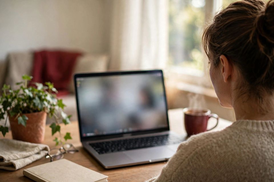 Video visit at home